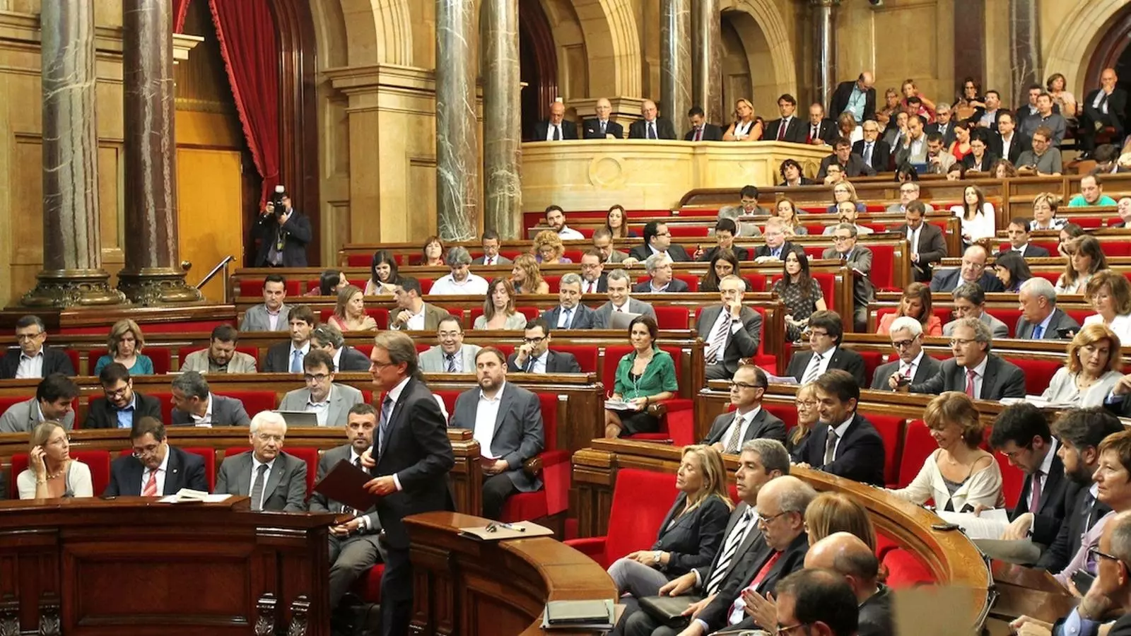 Parlament de Catalunya en una imatge d'arxiu / PERE VIRGILI