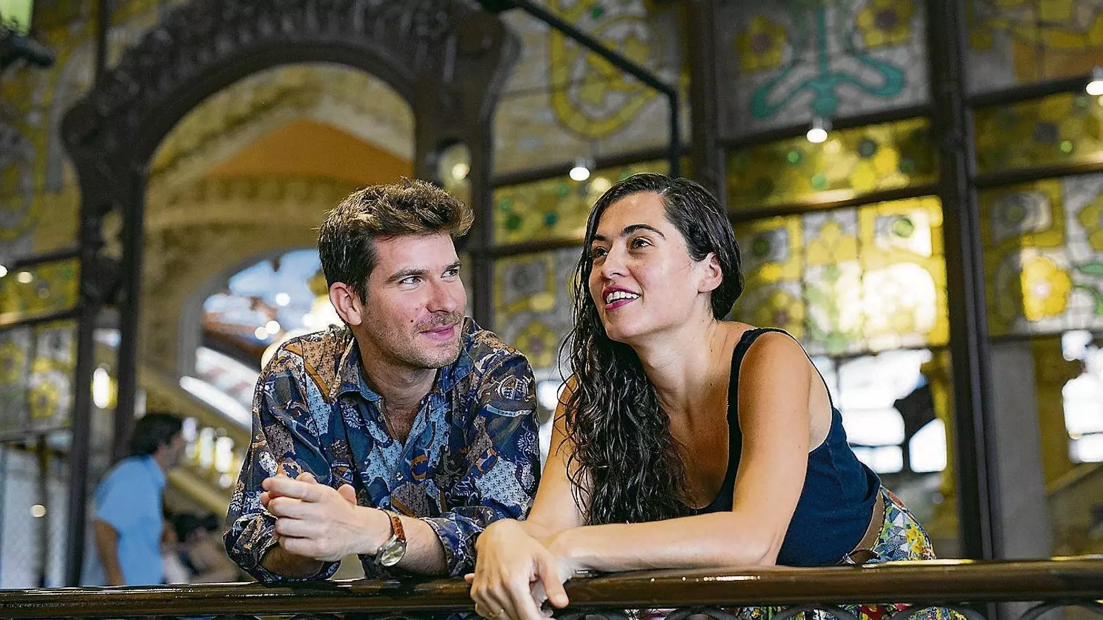 Marco Mezquida i Sílvia Pérez Cruz, ahir al Palau de la Música.