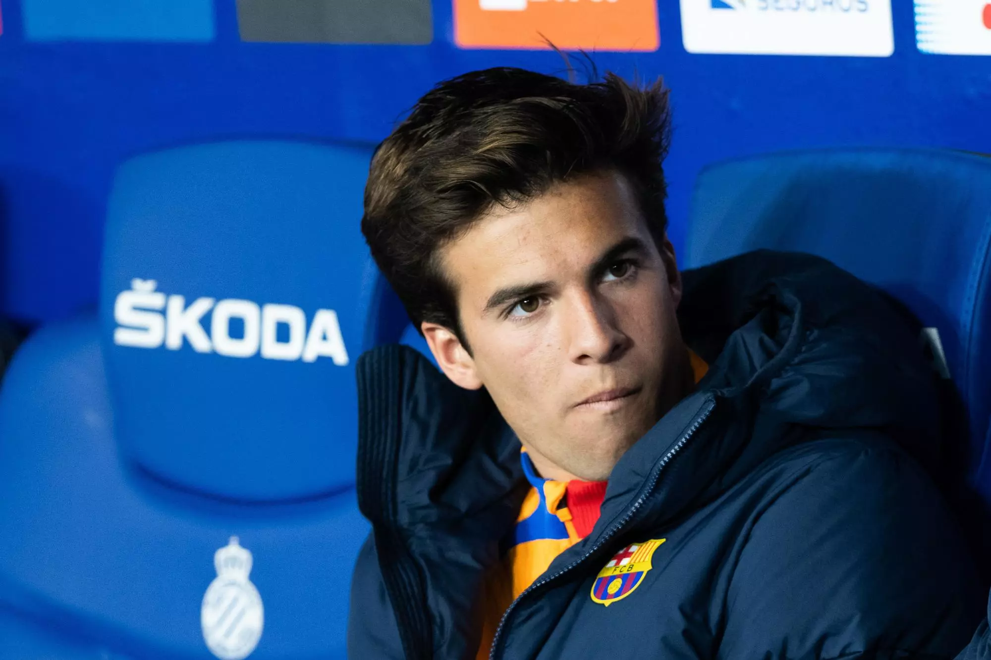Riqui Puig a la banqueta