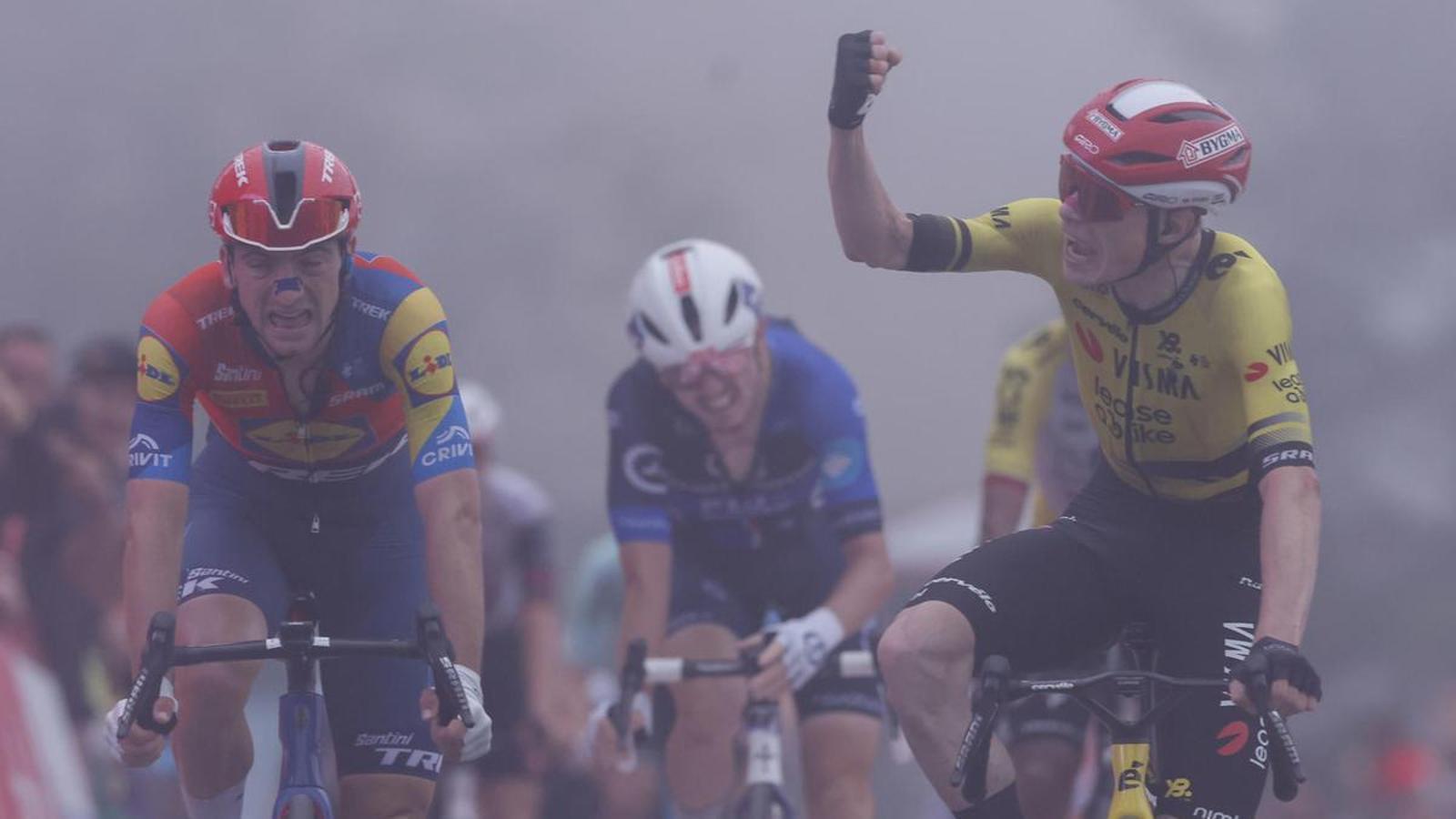 Jonas Vingegaard is now leading the Vuelta a España.