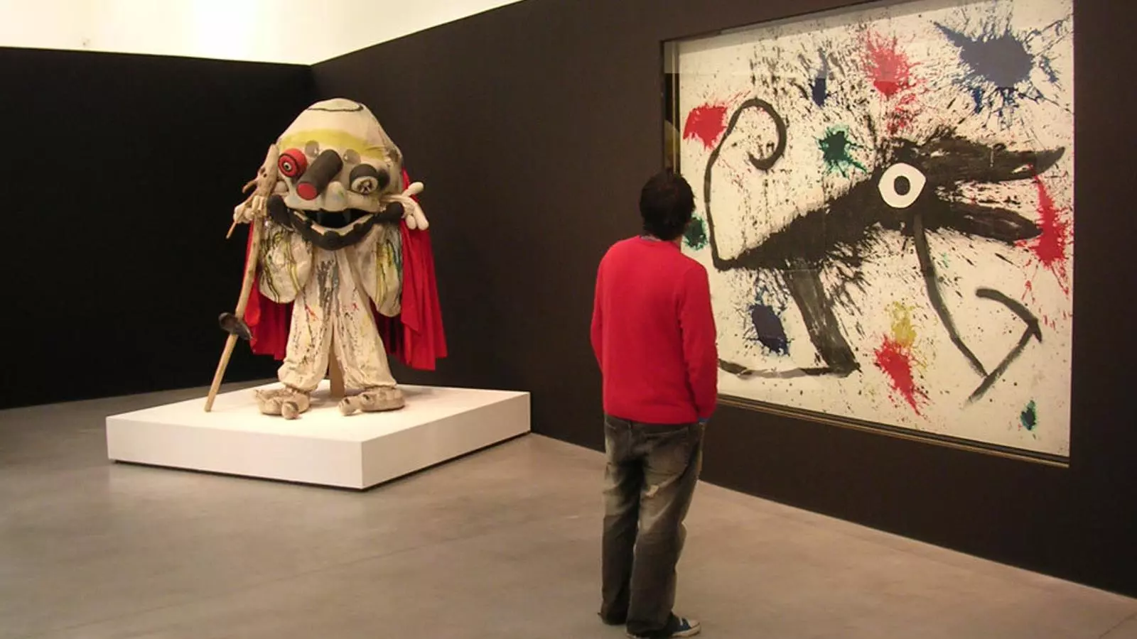 Imatge de l'exposició 'Joan Miró i el Món d’Ubú', a Es Baluard, l'any 2006