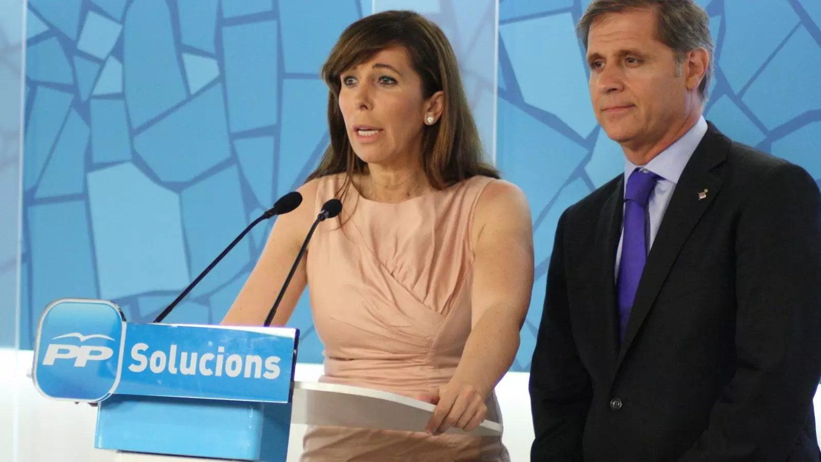 Alicia Sánchez-Camacho amb Alberto Fernández Díaz