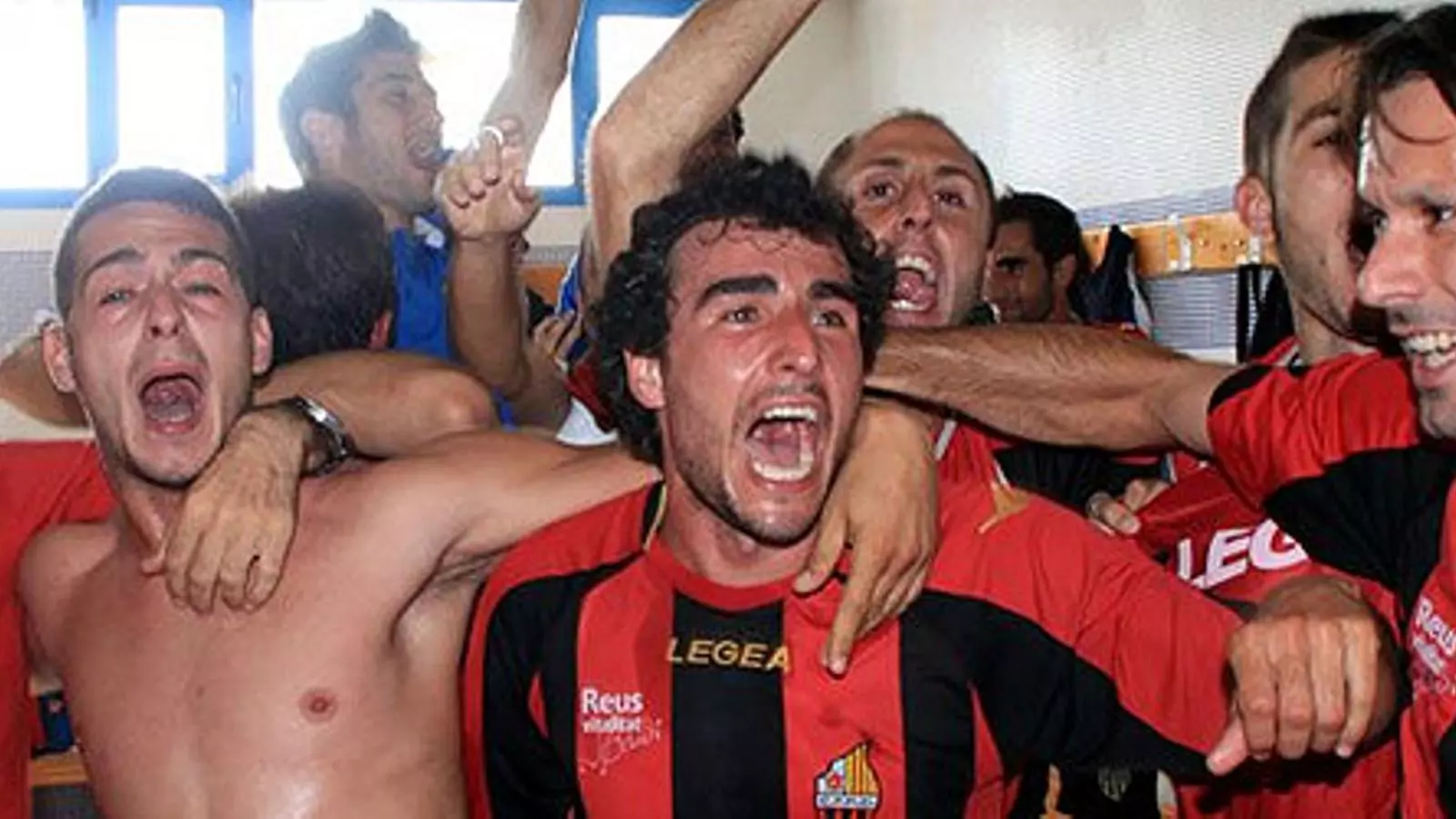 El Reus, celebrant l'ascens a Segona B