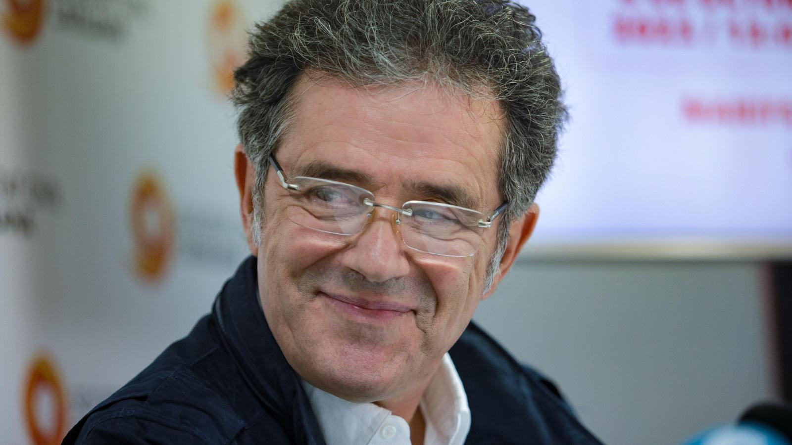 The president of Societat Civil Catalana, Álex Ramos, in a file image.