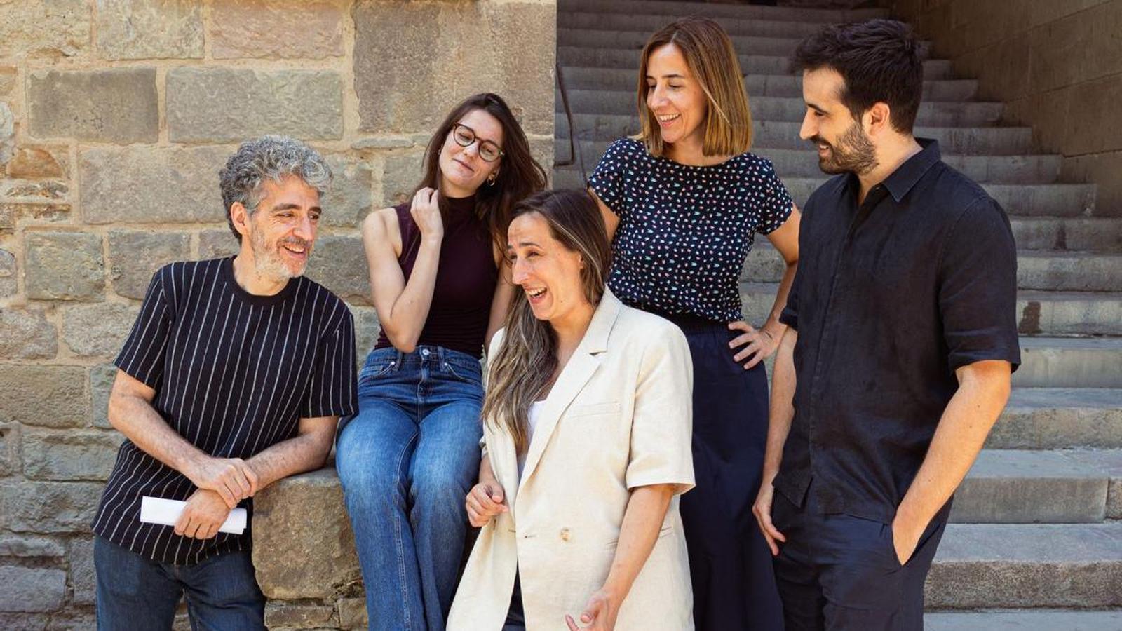 The five interviewers of the back cover