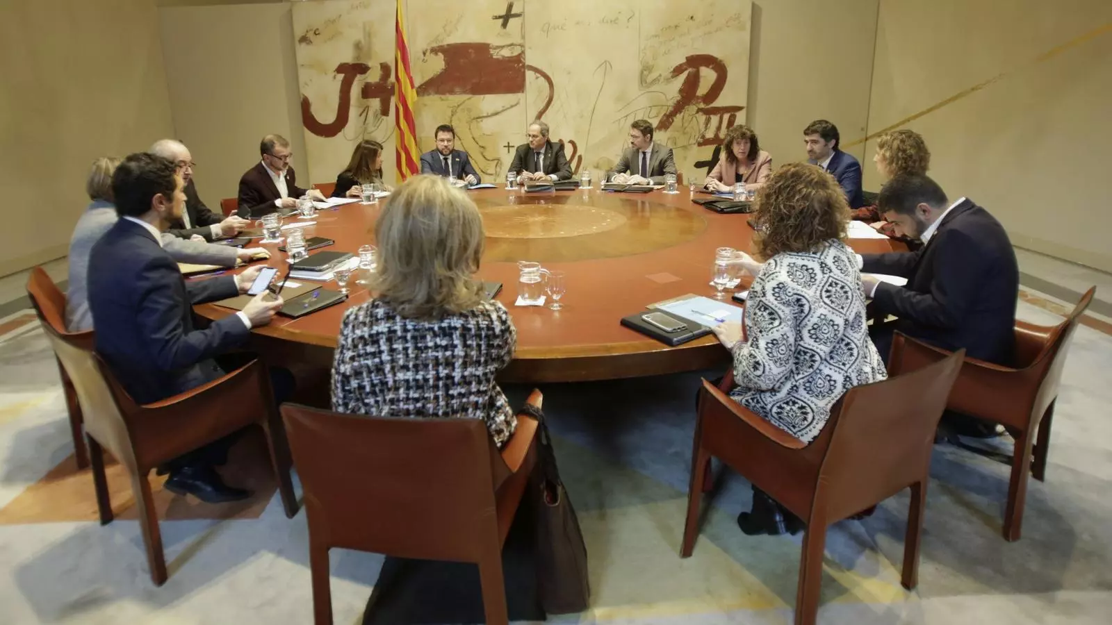 Reunió del Consell Executiu d'aquest dimecres.