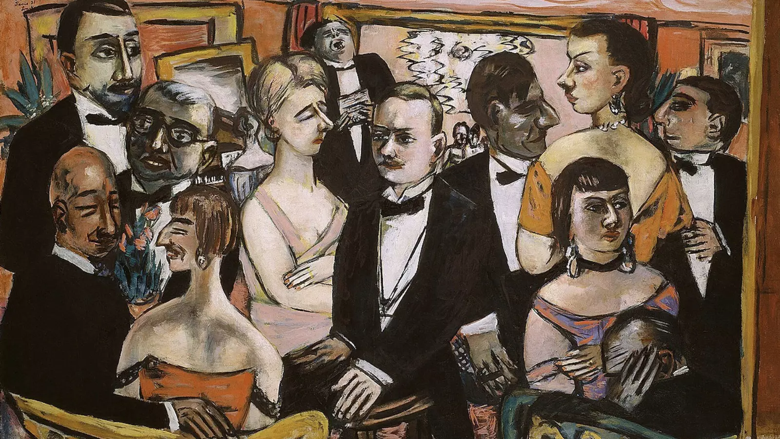 Gesellschaft París de Max Beckmann