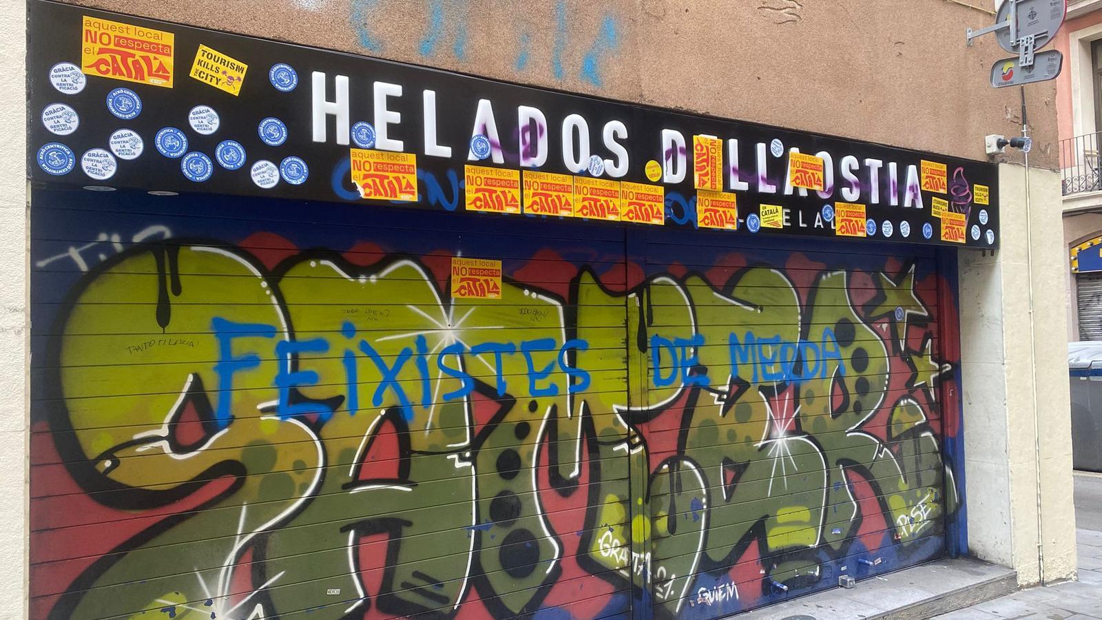 Dellaostia ice cream shop this morning.