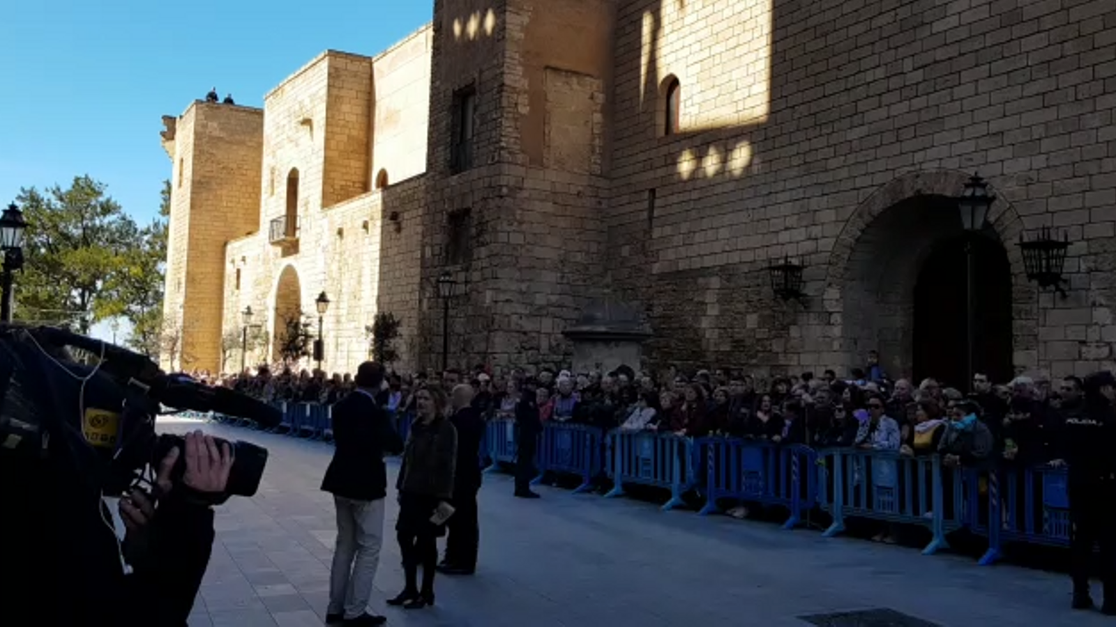 Palma es blinda per l'assistència dels Reis a la Missa de Resurrecció