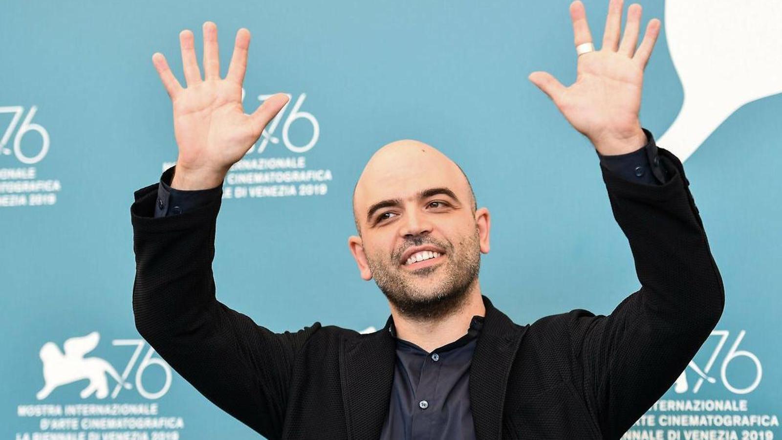 L’escriptor Roberto Saviano va presentar ahir a la Mostra de Venècia la sèrie ZeroZeroZero, que adapta la seva novel·la homònima.
