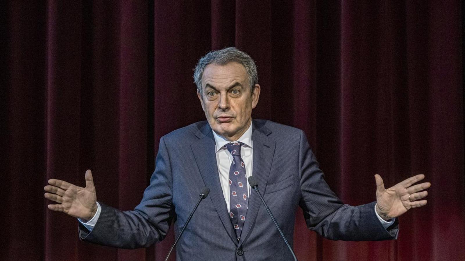 José Luis Rodríguez Zapatero en una imagen de archivo.