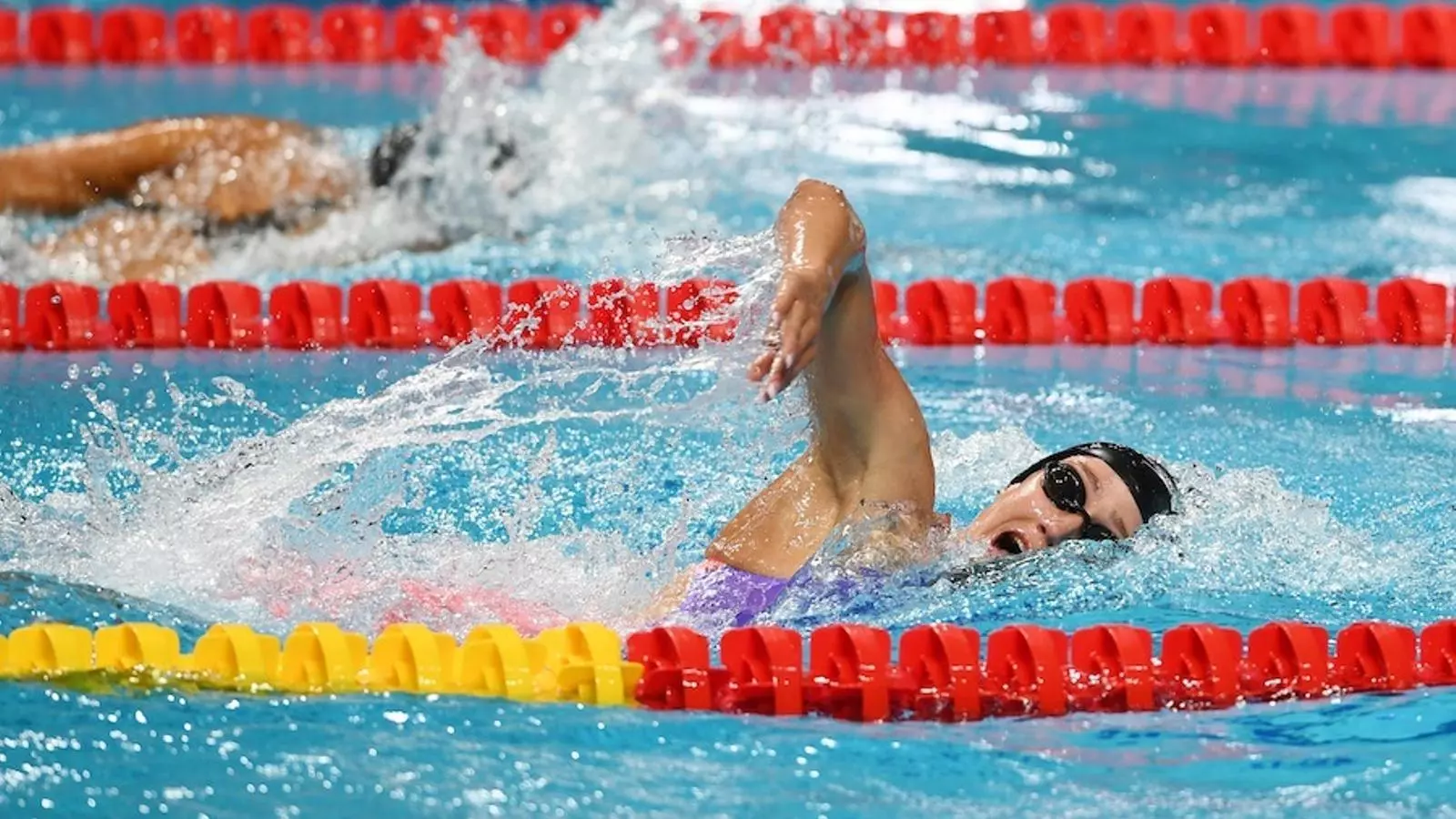 Mireia Belmonte a la final del 1500 m