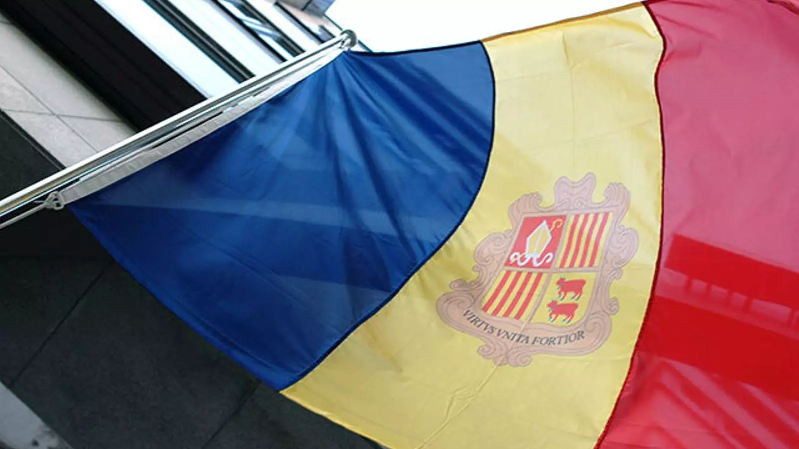La bandera d'Andorra. / IEA