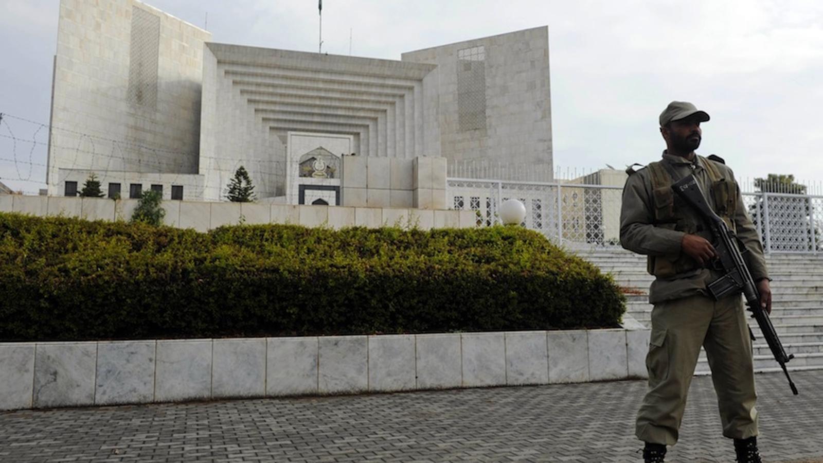 Seu del Tribunal Suprem del Pakistan, aquest dilluns / AFP