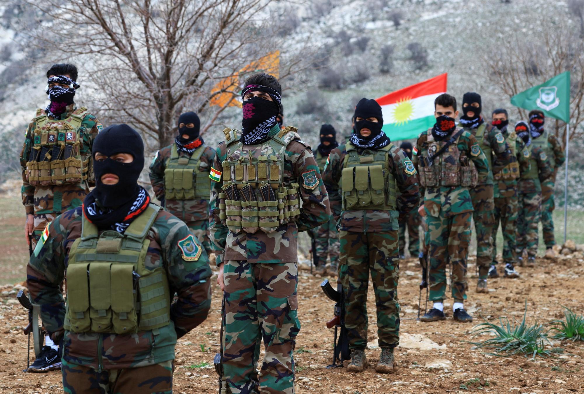 Guerrillers kurds a l'Iran