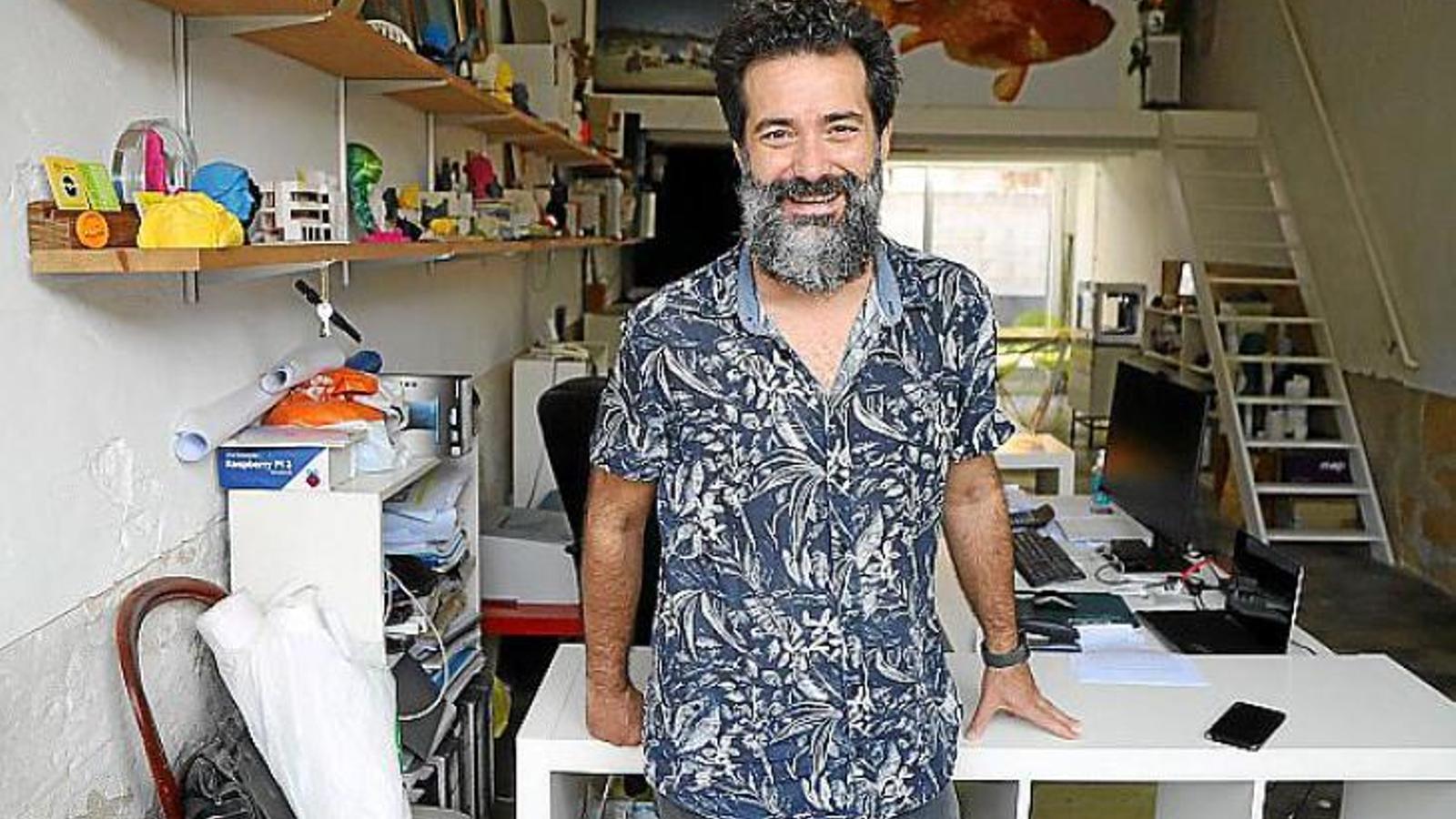 El diseñador Marc Masmiquel