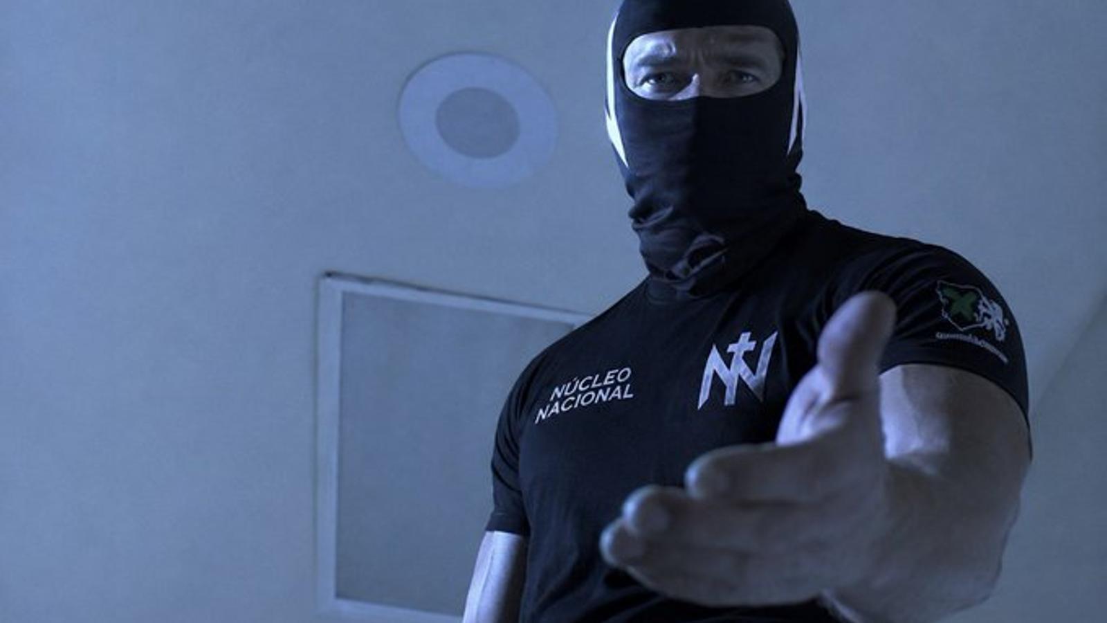 A member of Núcleo Nacional, in an archive image