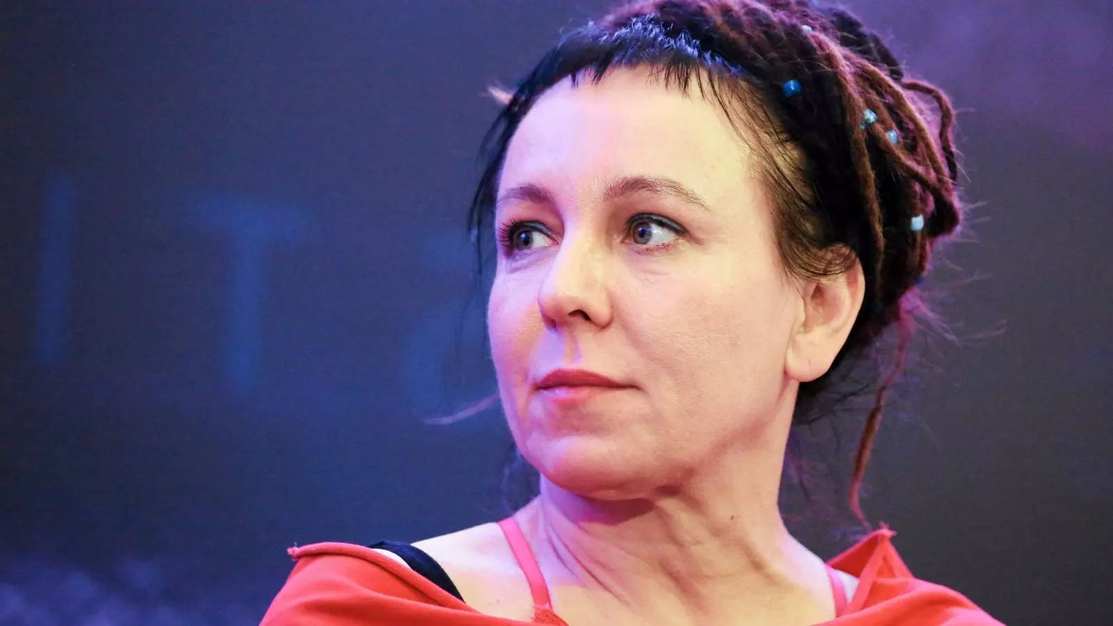 L'escriptora Olga Tokarczuk