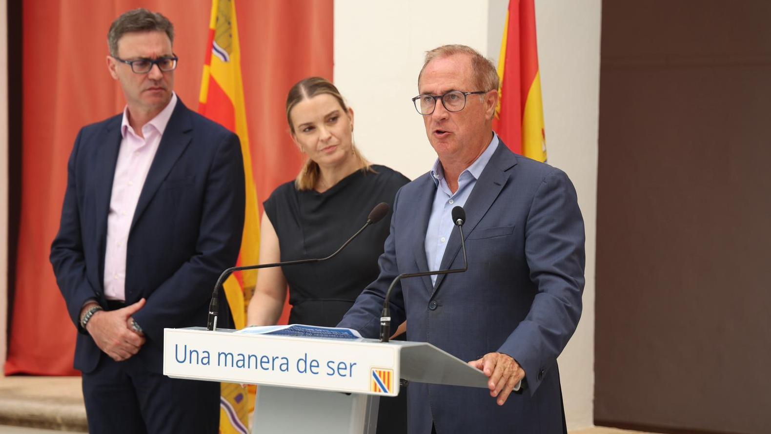 Antoni Costa, Marga Prohens und Juan Manuel Lafuente