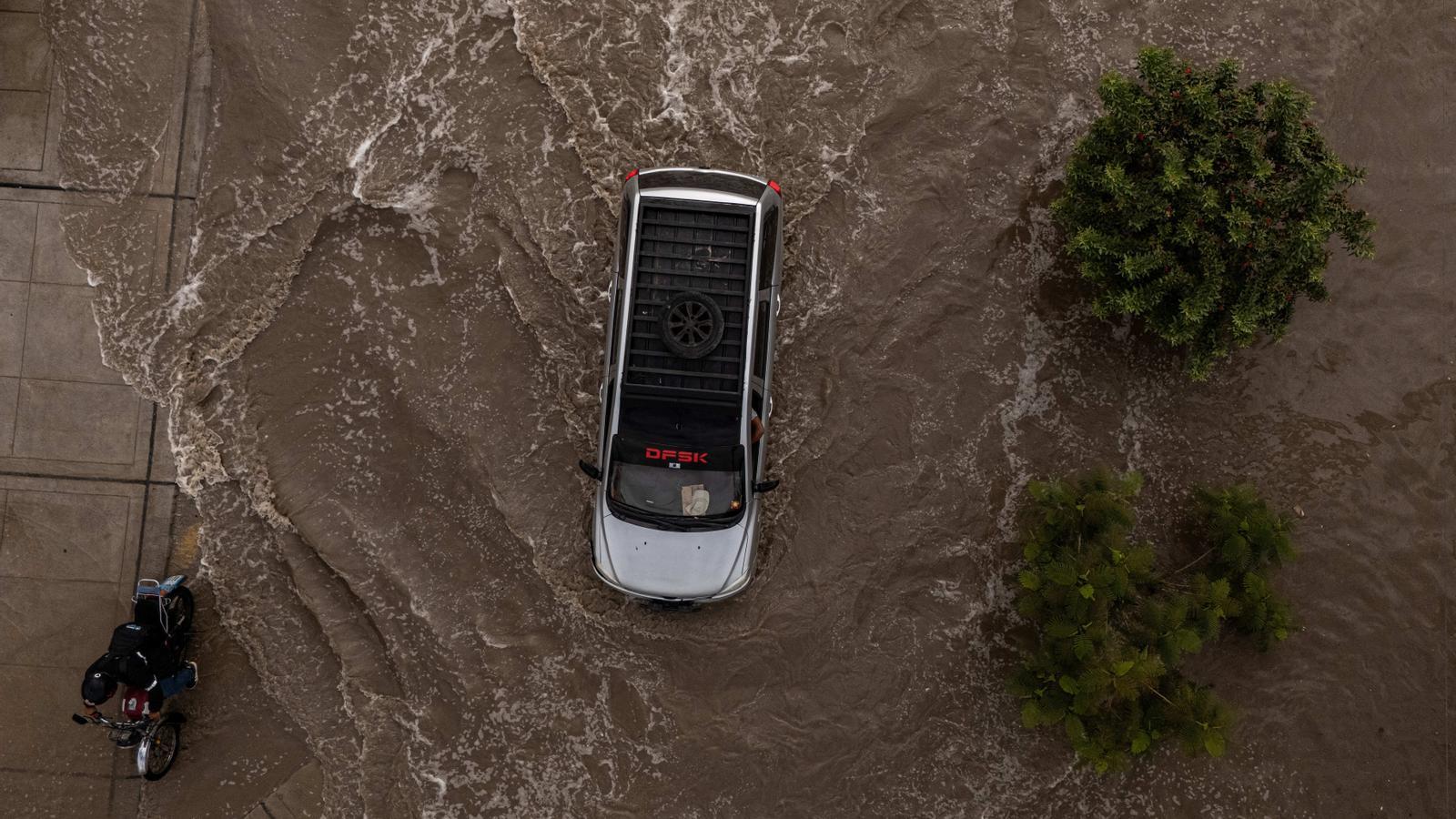 Rains in Peru this October 20th associated with the El Niño phenomenon.