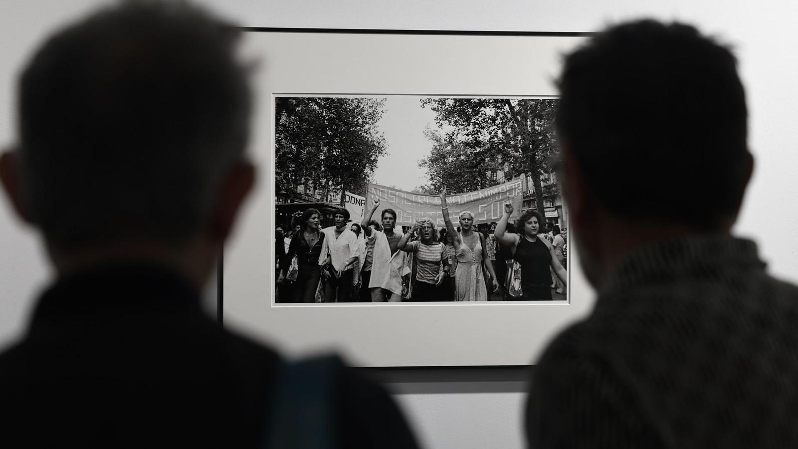 Exhibition 'We are not afraid, we are' by Colita at the Blanquerna Cultural Center-Bookstore in Madrid
