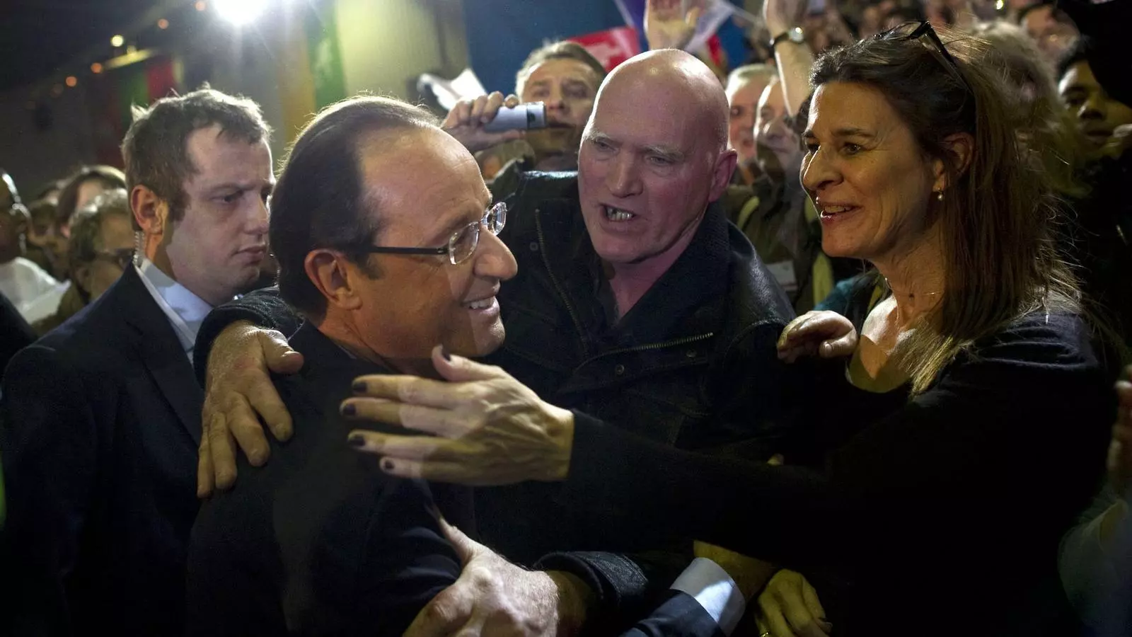 L'APOSTA FRANCESA El candidat socialista a l'Elisi, François Hollande, ha aconseguit en pocs mesos superar Sarkozy a les enquestes.