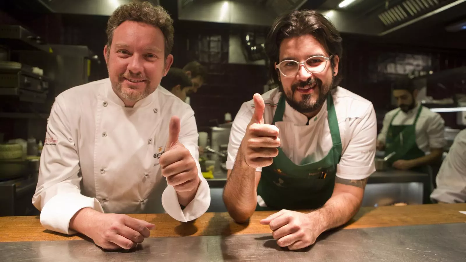 Albert Adrià i Paco Méndez al Hoja Santa / MARC ROVIRA