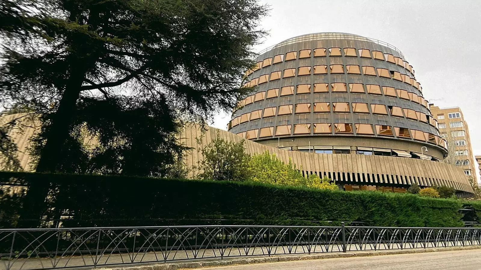 Façade of the headquarters of the Constitutional Court.