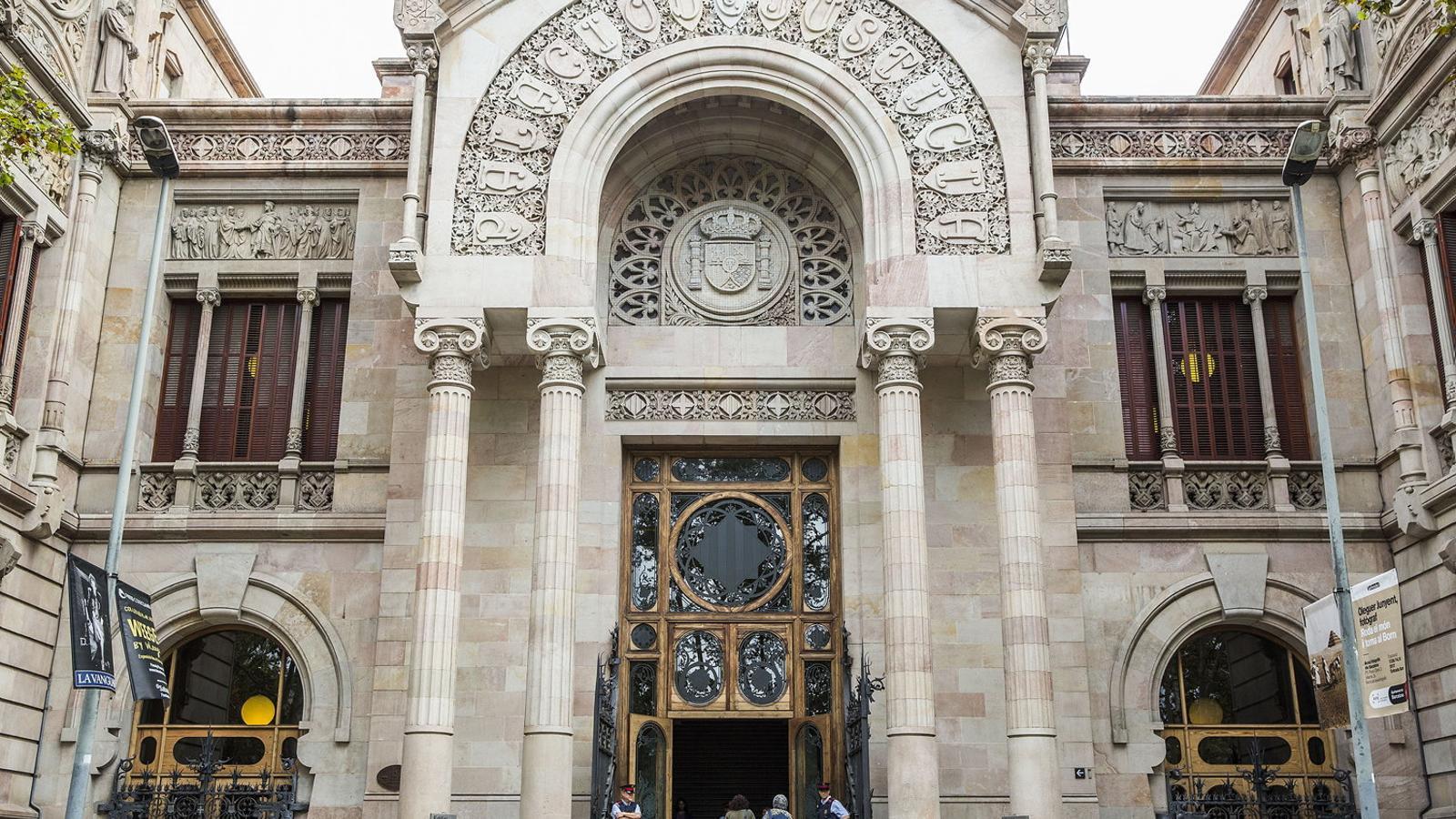 The Palace of Justice of Barcelona, seat of the TSJC. PERE VIRGILI