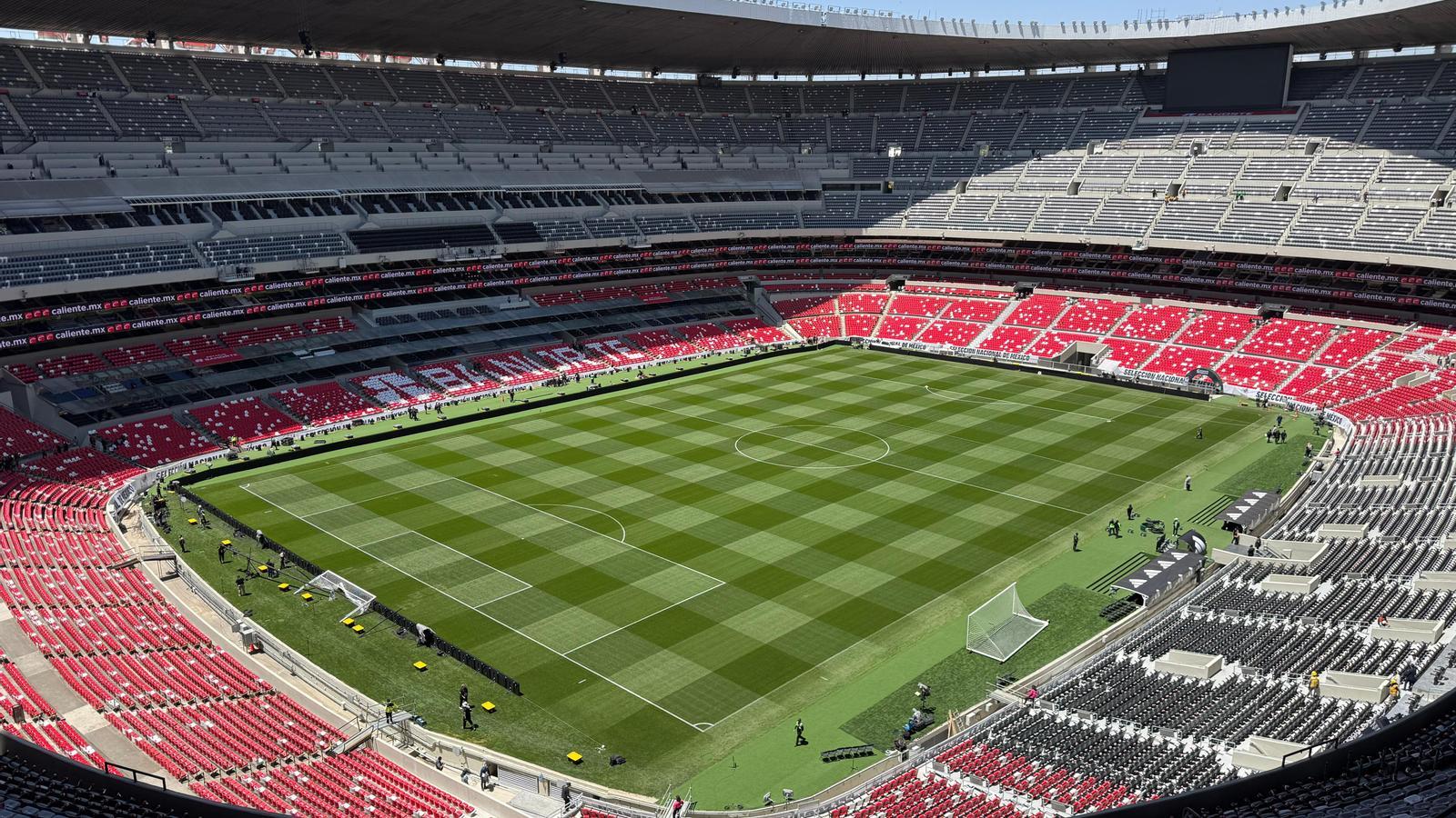 El estadio Azteca, de Ciudad de México, donde se jugará el primer partido del Mundial