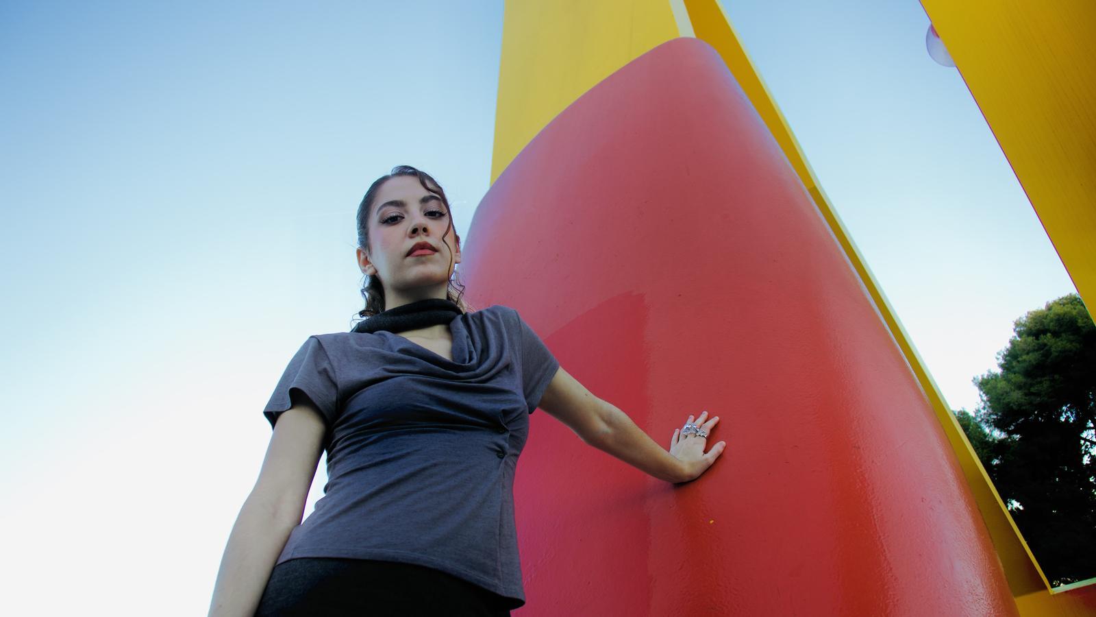 Maria Jaume in a promotional image for the new album