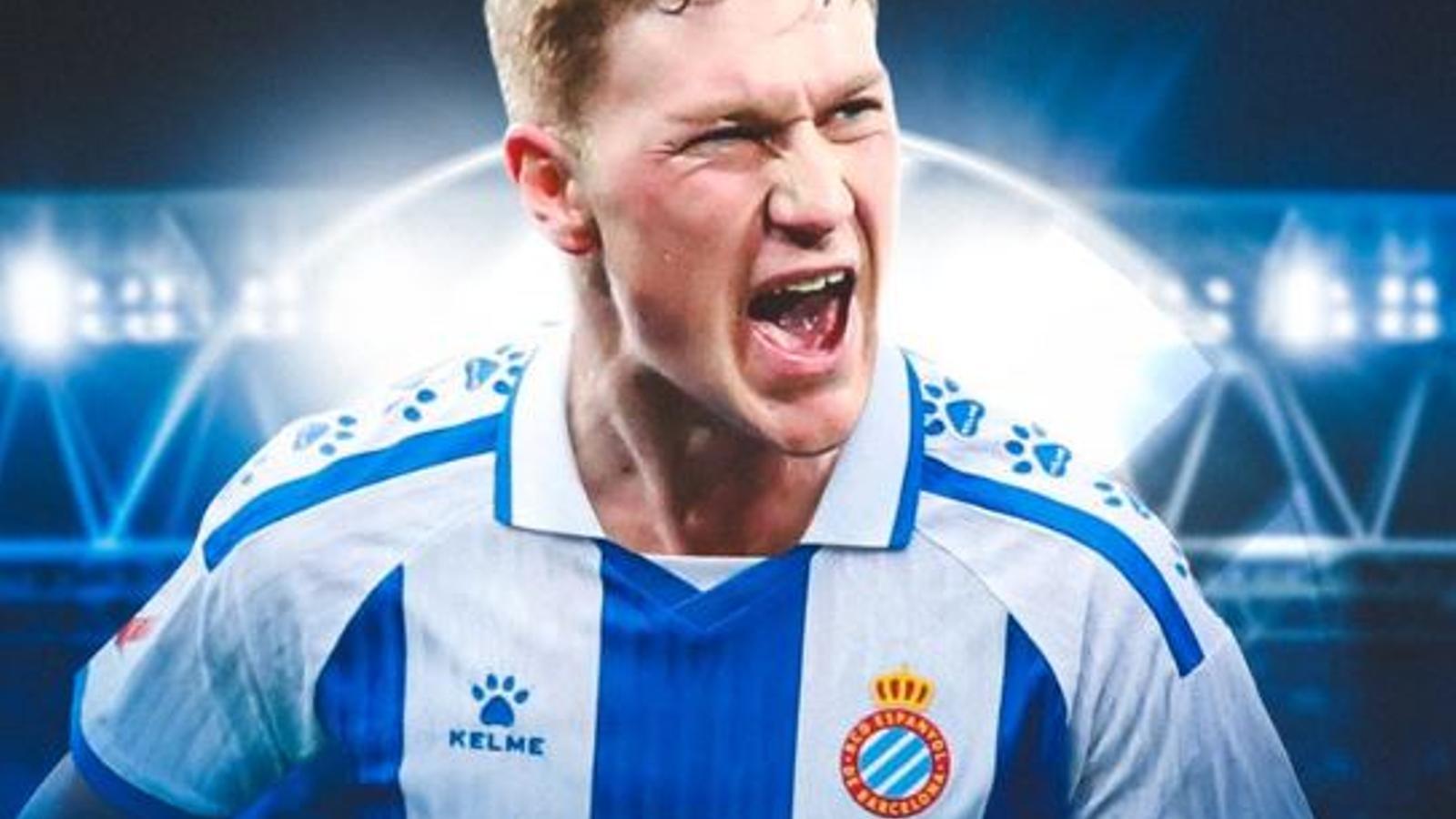 Clemens Riedel, Espanyol's new player.