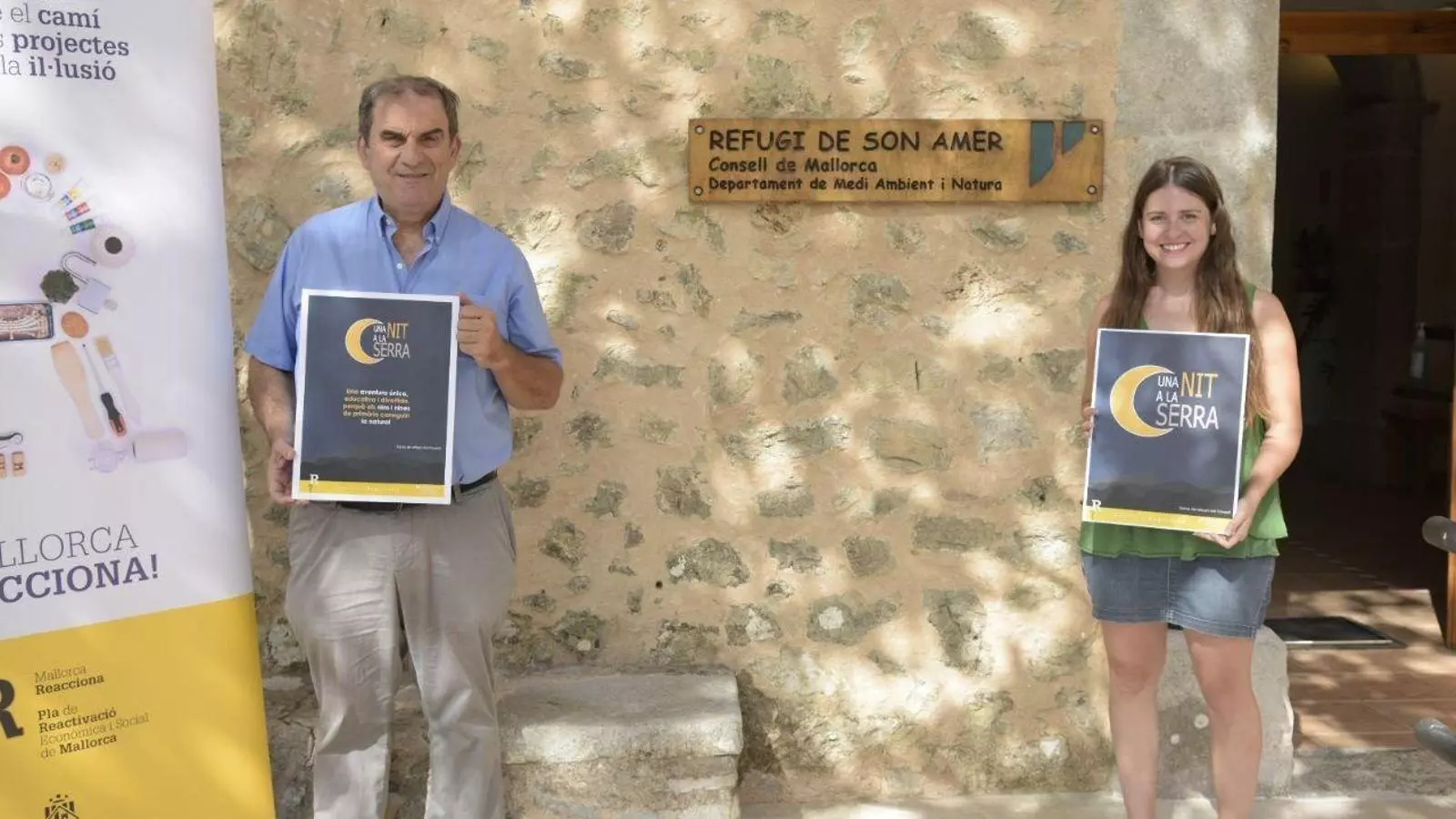 La consellera Aurora Ribot i el director insular Josep Manchado./ CONSELL DE MALLORCA