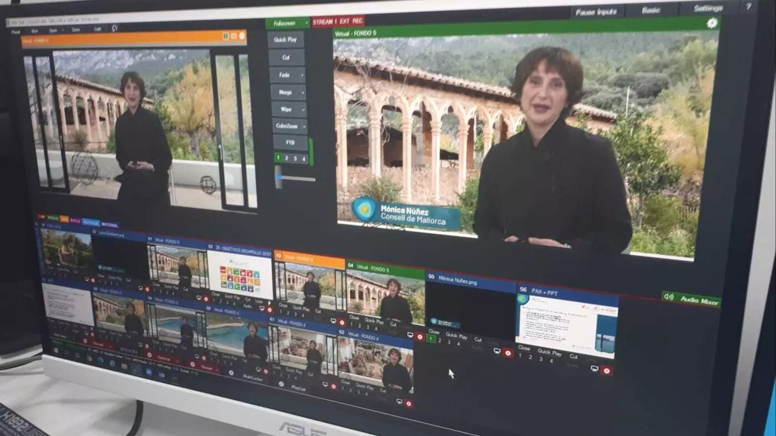 Una de les ponències de la Mallorca Virtual Show