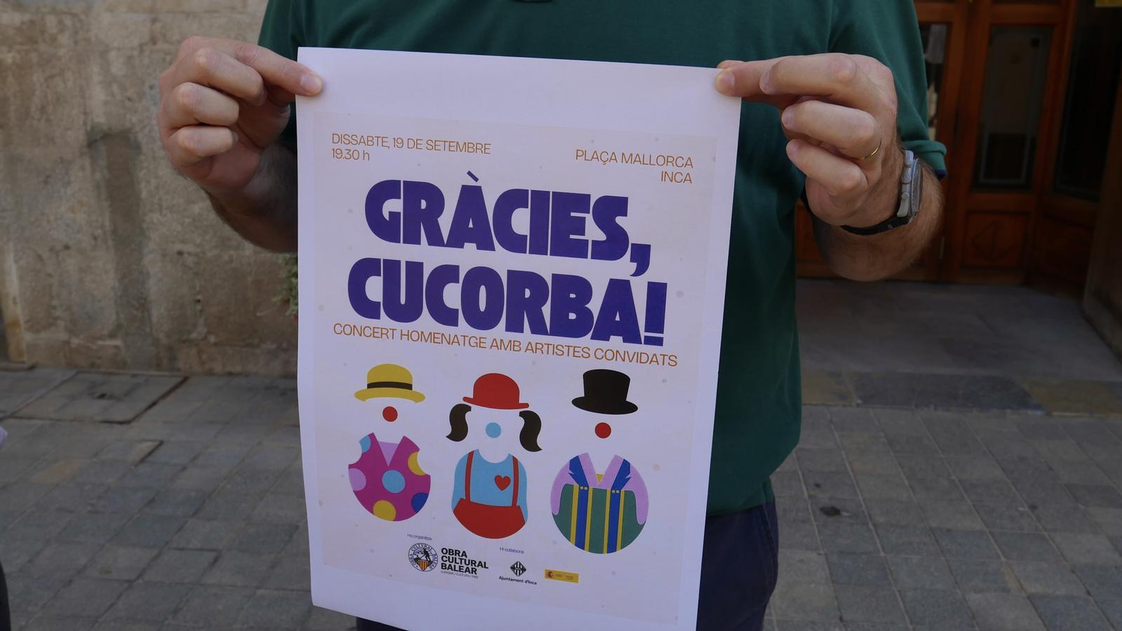 Poster of the tribute concert.