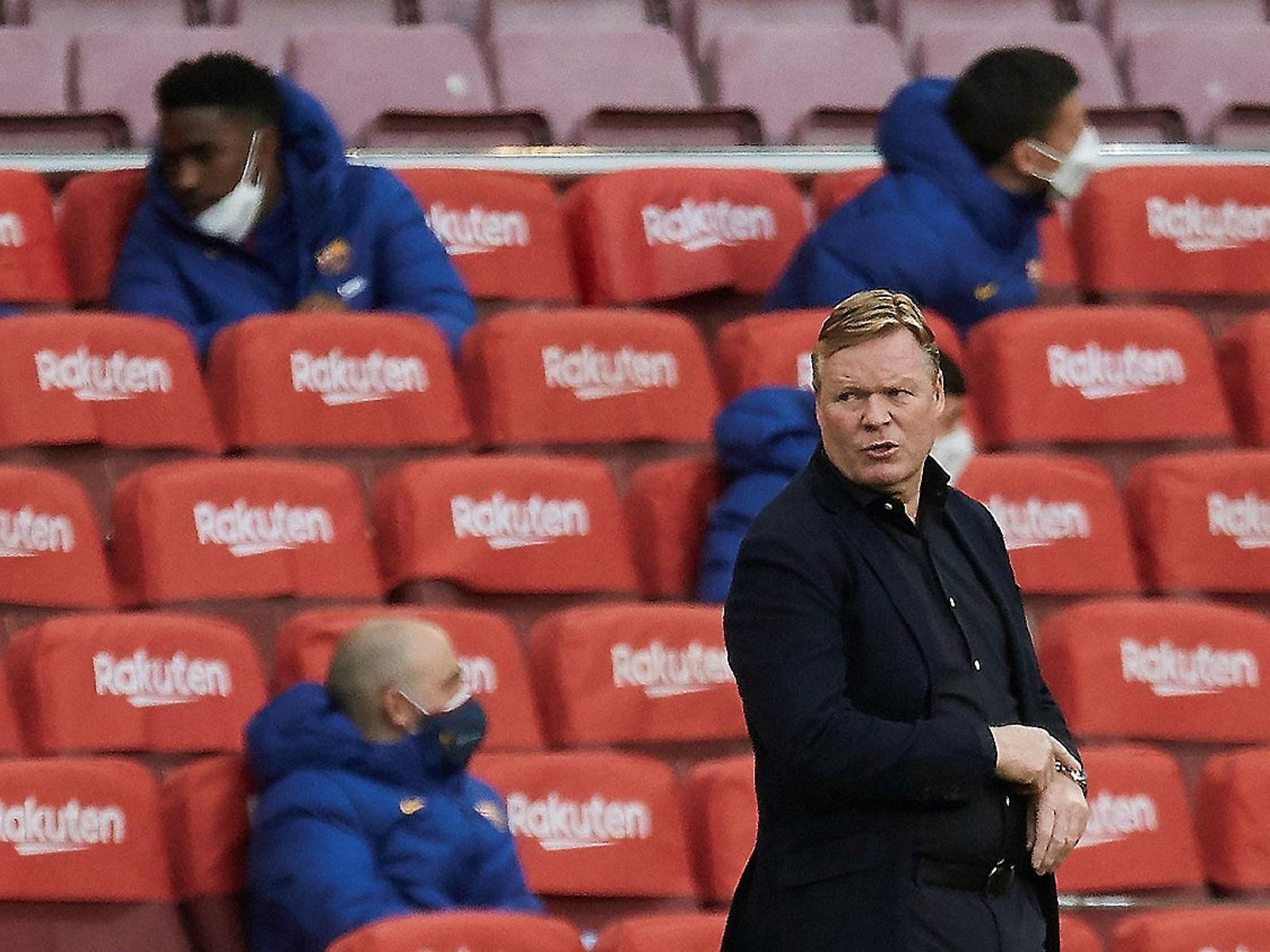 Segons l’acta, Koeman va dir “quin personatge” al quart àrbitre.