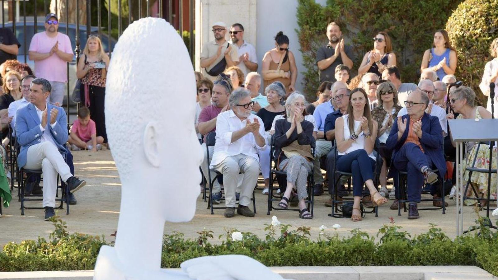 'Yolandita' in the garden of the Pau Casals Museum