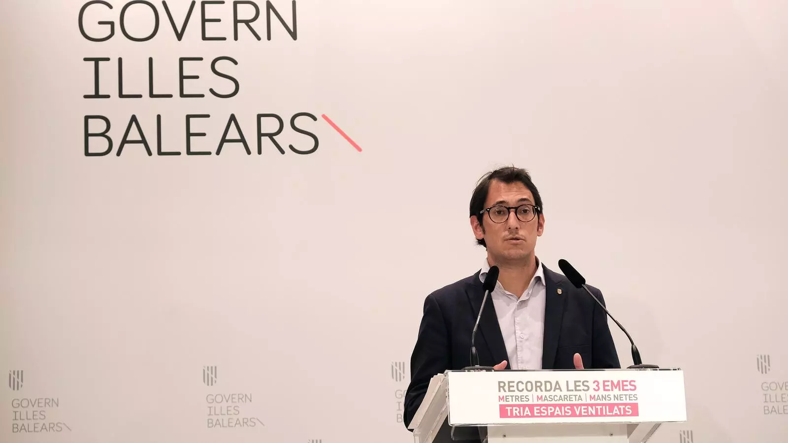 El conseller de Model Econòmic, Turisme i Treball, Iago Negueruela