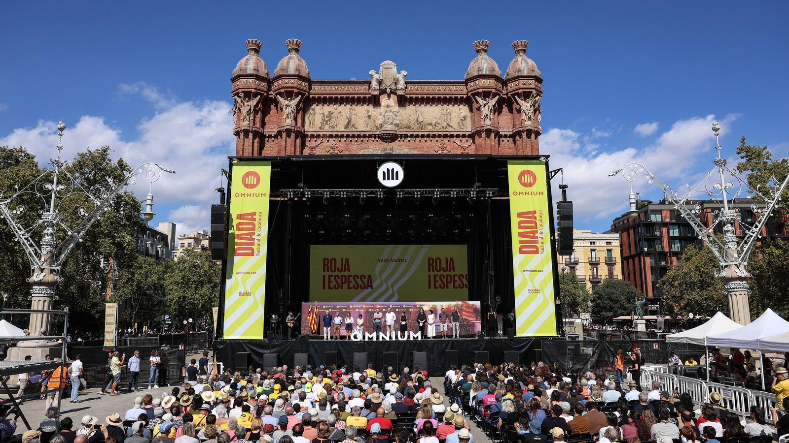 Omnium's central act for the Diada 2026
