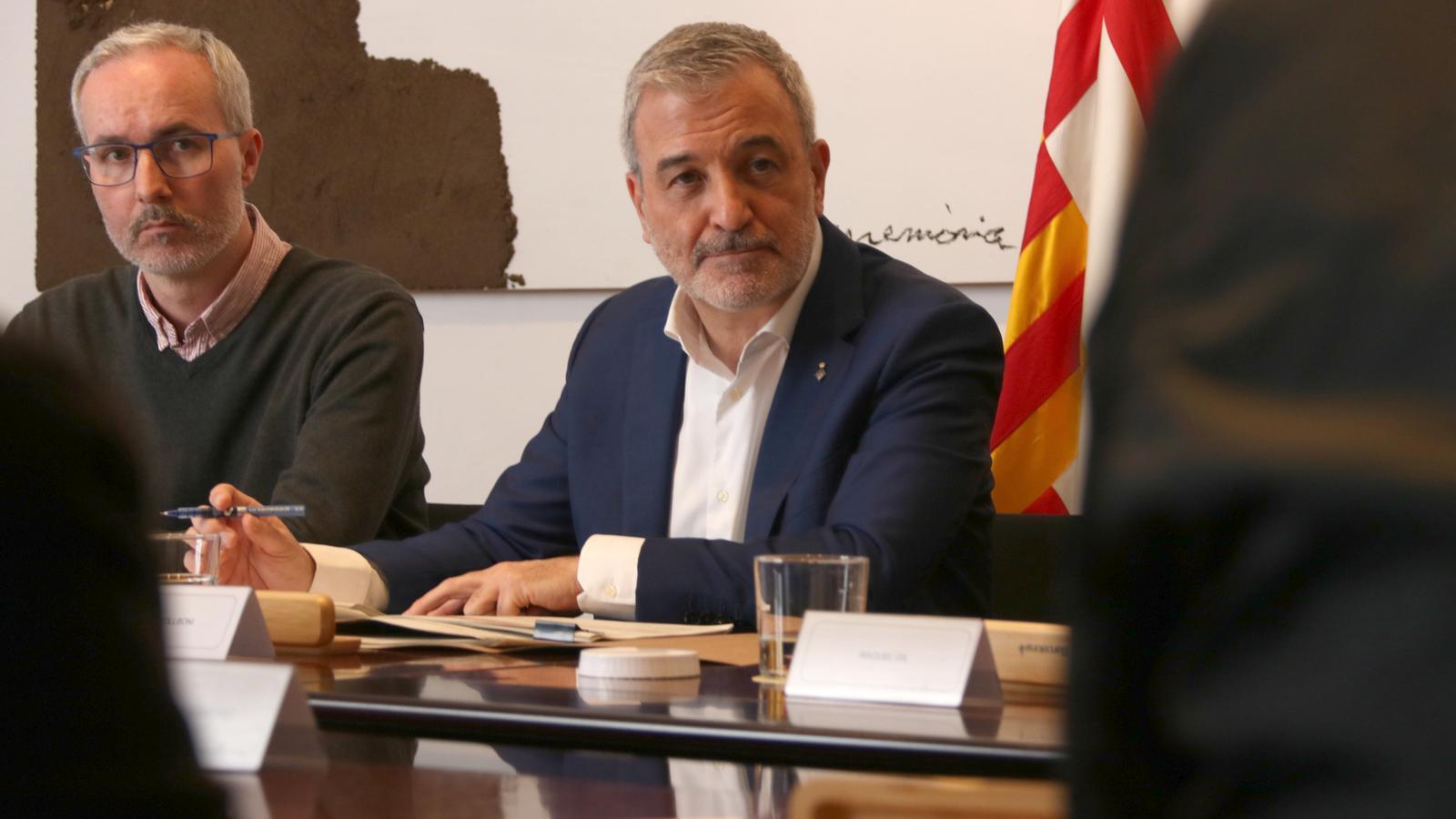 El alcalde de Barcelona, Jaume Collboni, este jueves