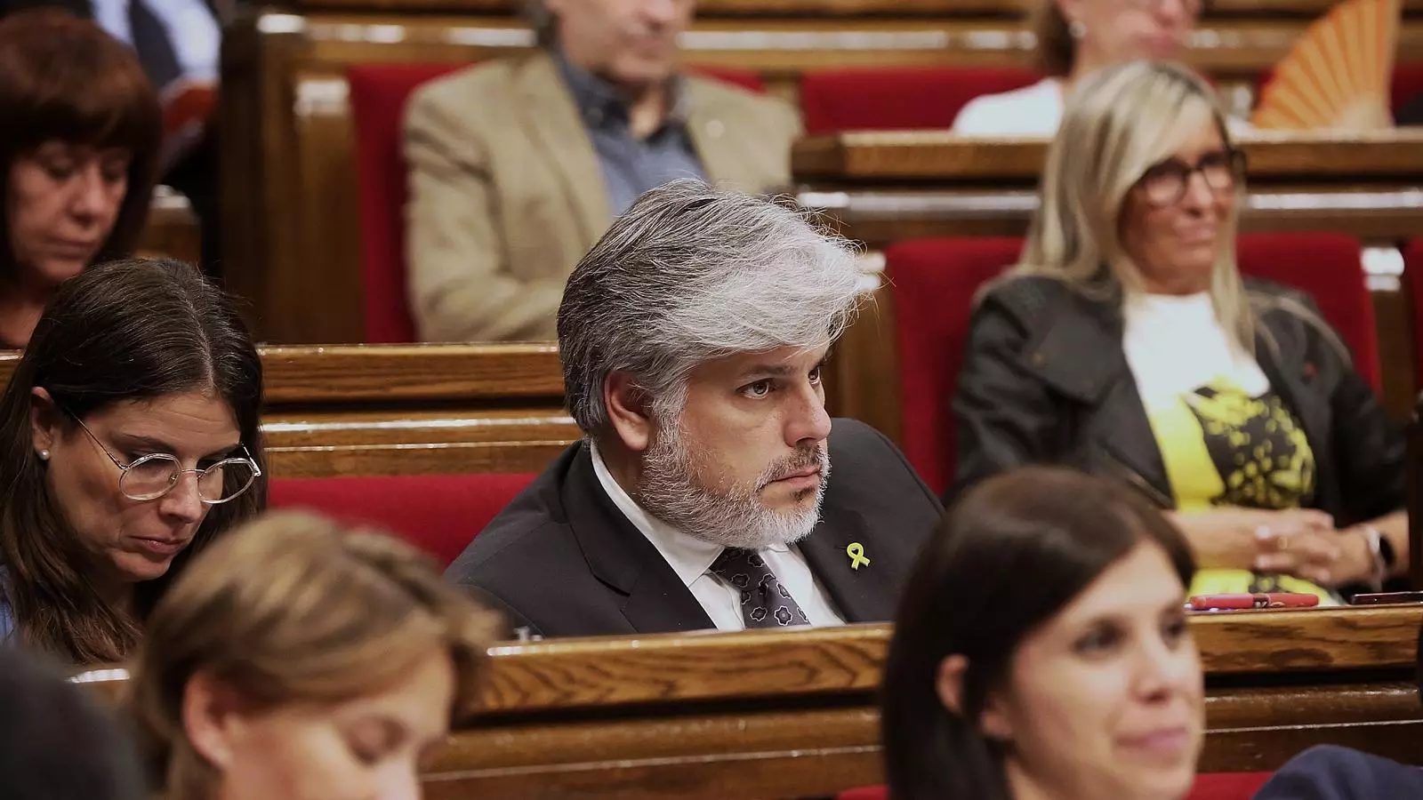 Albert Batet durant el debat de política general