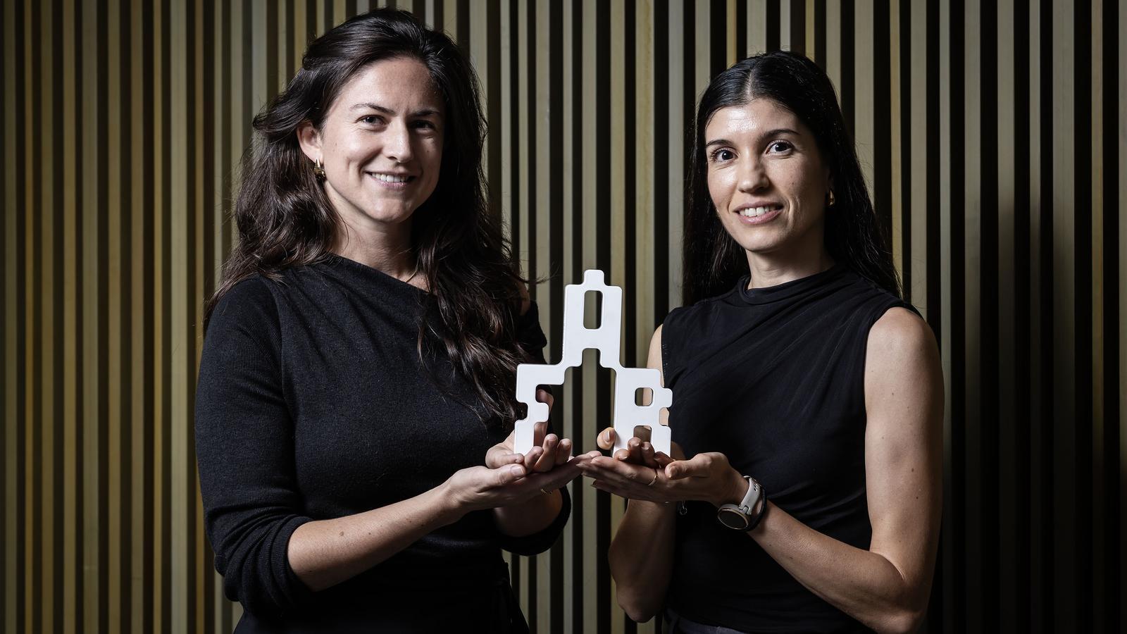 Judit Giró and Lidia Navarro