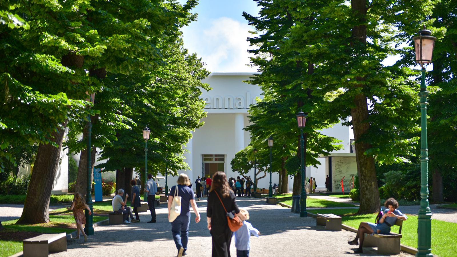 The central pavilion of the Venice Art Biennale in an archive image from 2019