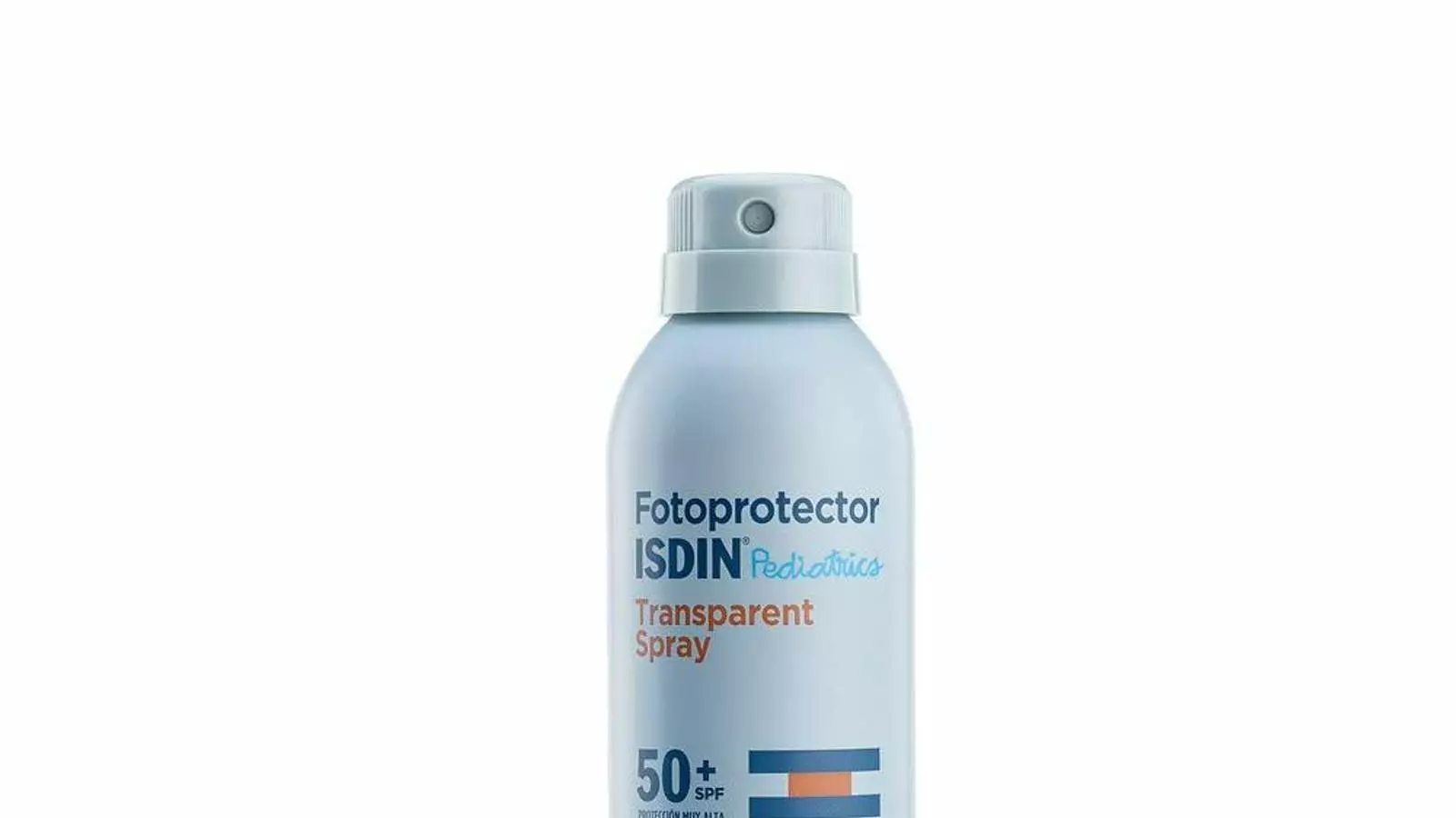 La crema solar Isdin Fotoprotector Pediatrics Transparent Spray SPF 50+, ja retirada del mercat.