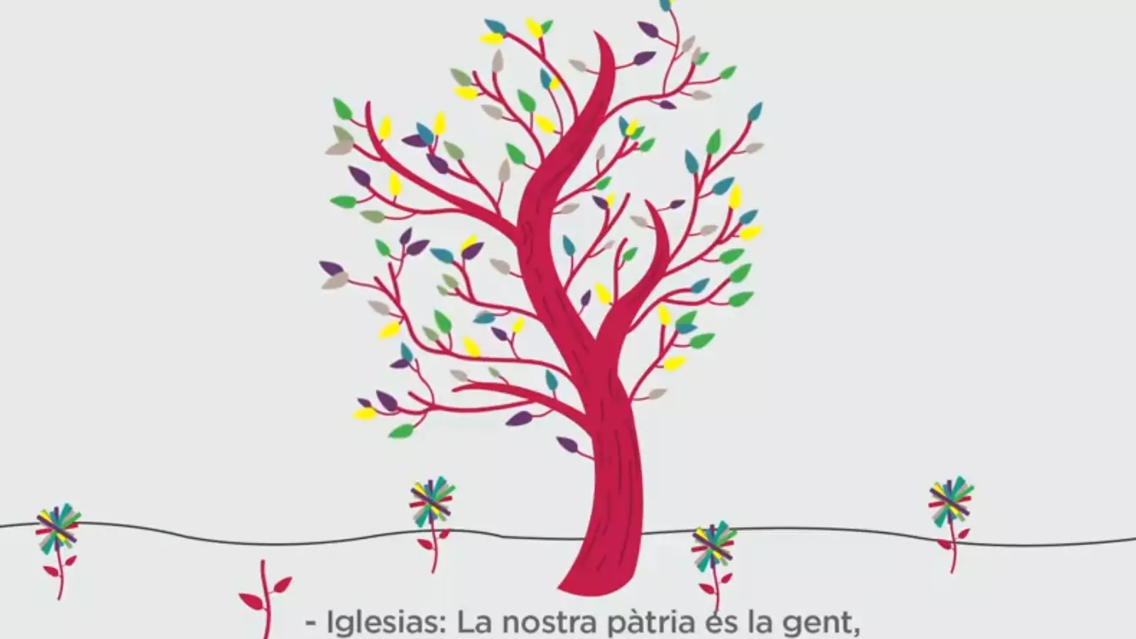 De Pujol a Wert, de Rabell a Iglesias: els protagonistes del primer anunci de Catalunya Sí que es Pot