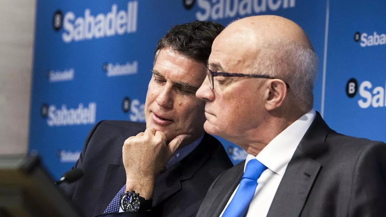 OPTIMISME Oliu, a la dreta, en companyia de Guardiola, té bones previsions per al 2015.