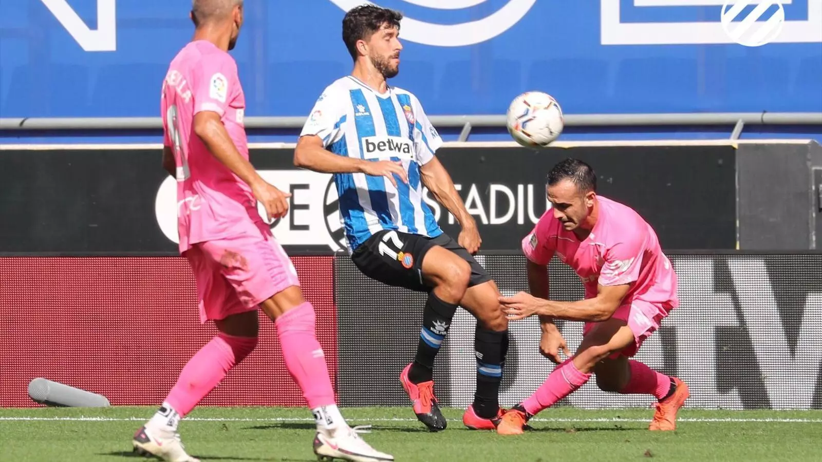 Joan Sastre i Salva Sevilla durant el partit