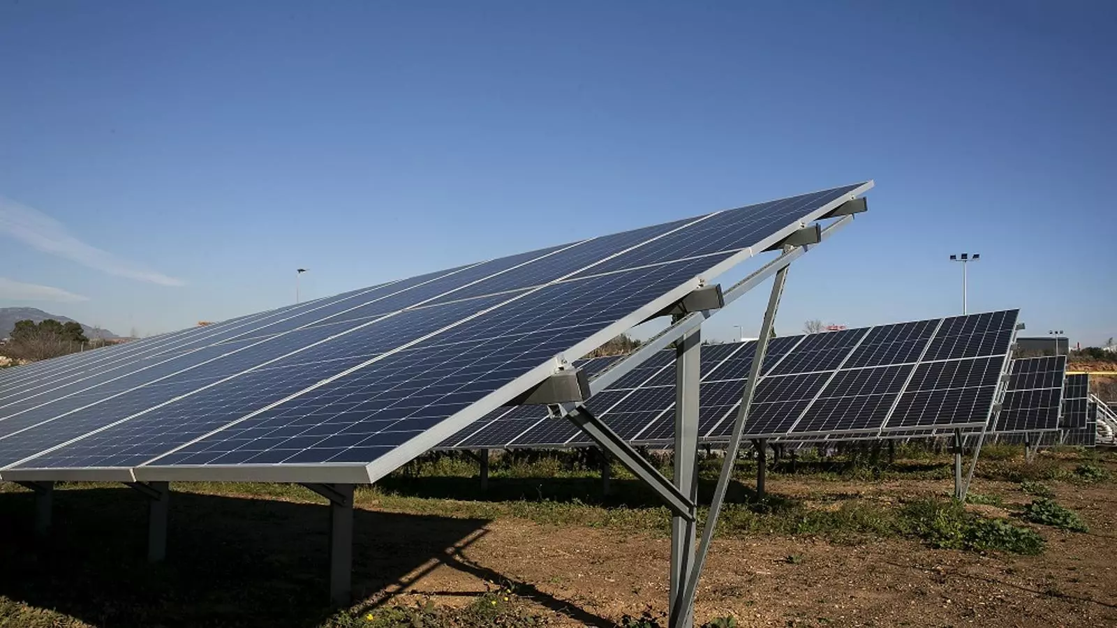 Parc fotovoltaic a Sabadell.