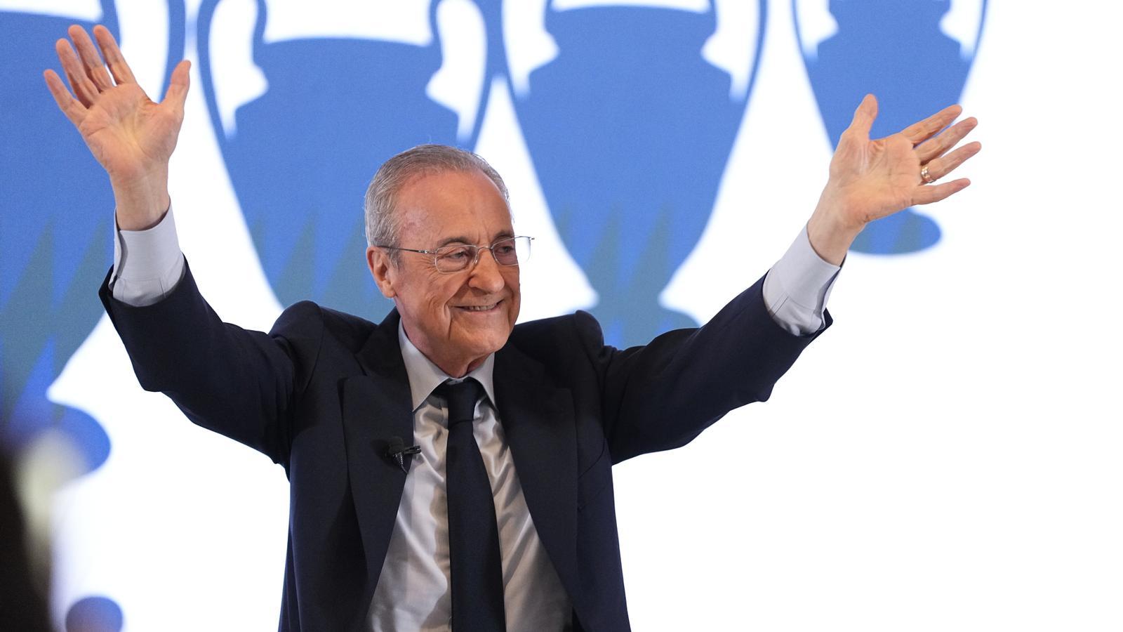 Florentino Pérez has been elected president of Real Madrid until the year 2030.