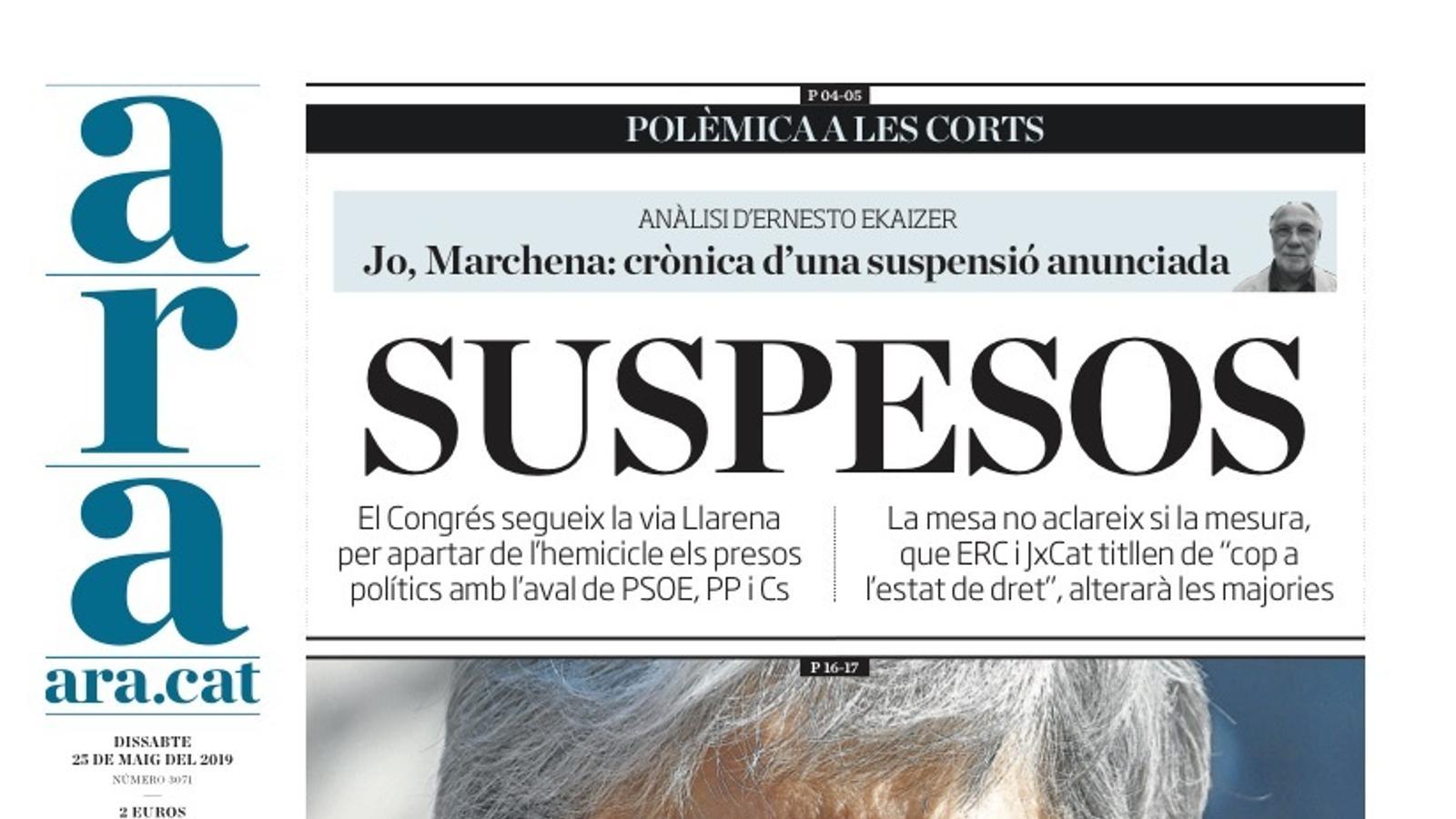 portada ara 25/05/19